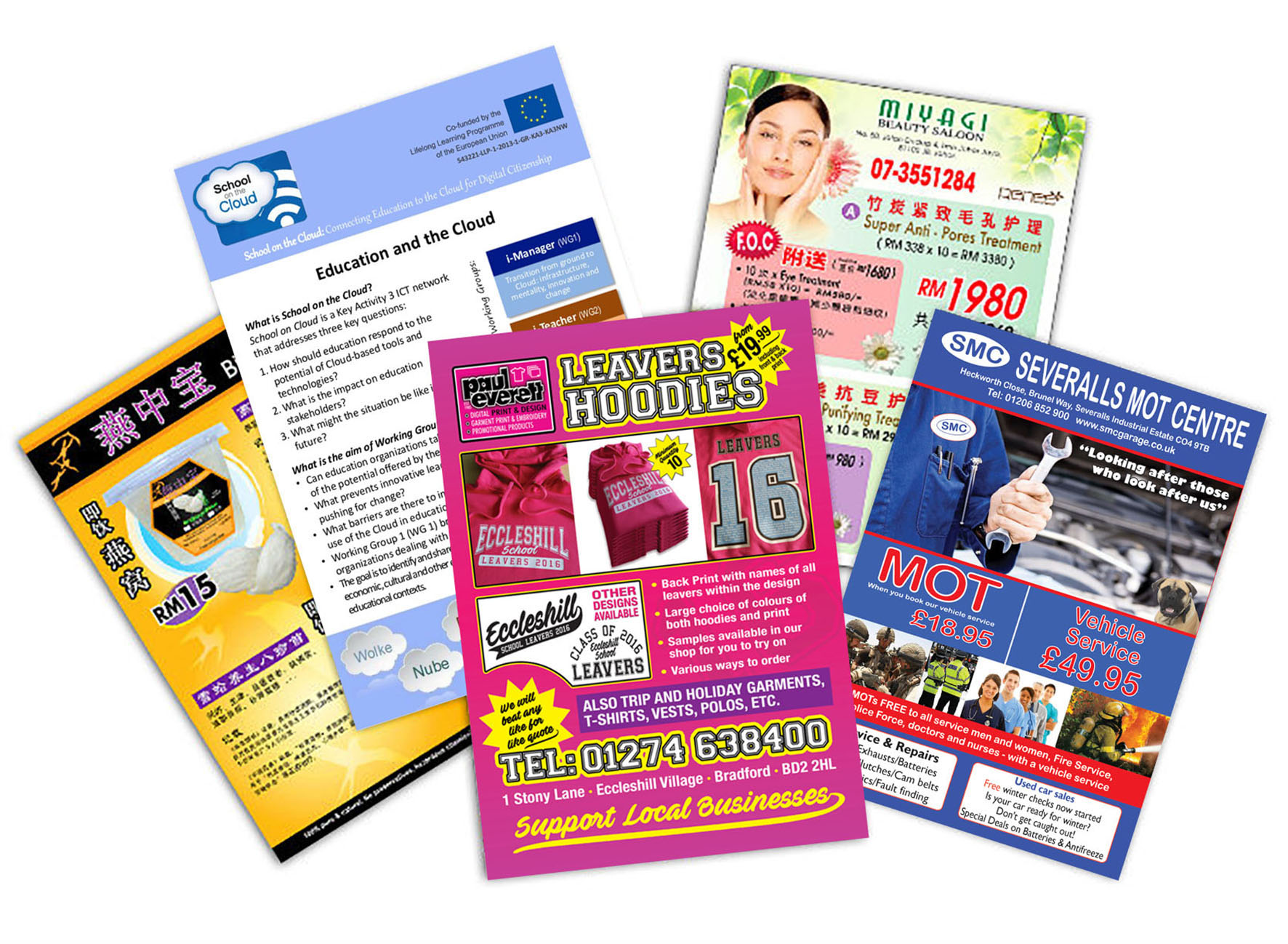Single Side Leaflet (A4 Size, 120gsm - 310gsm)